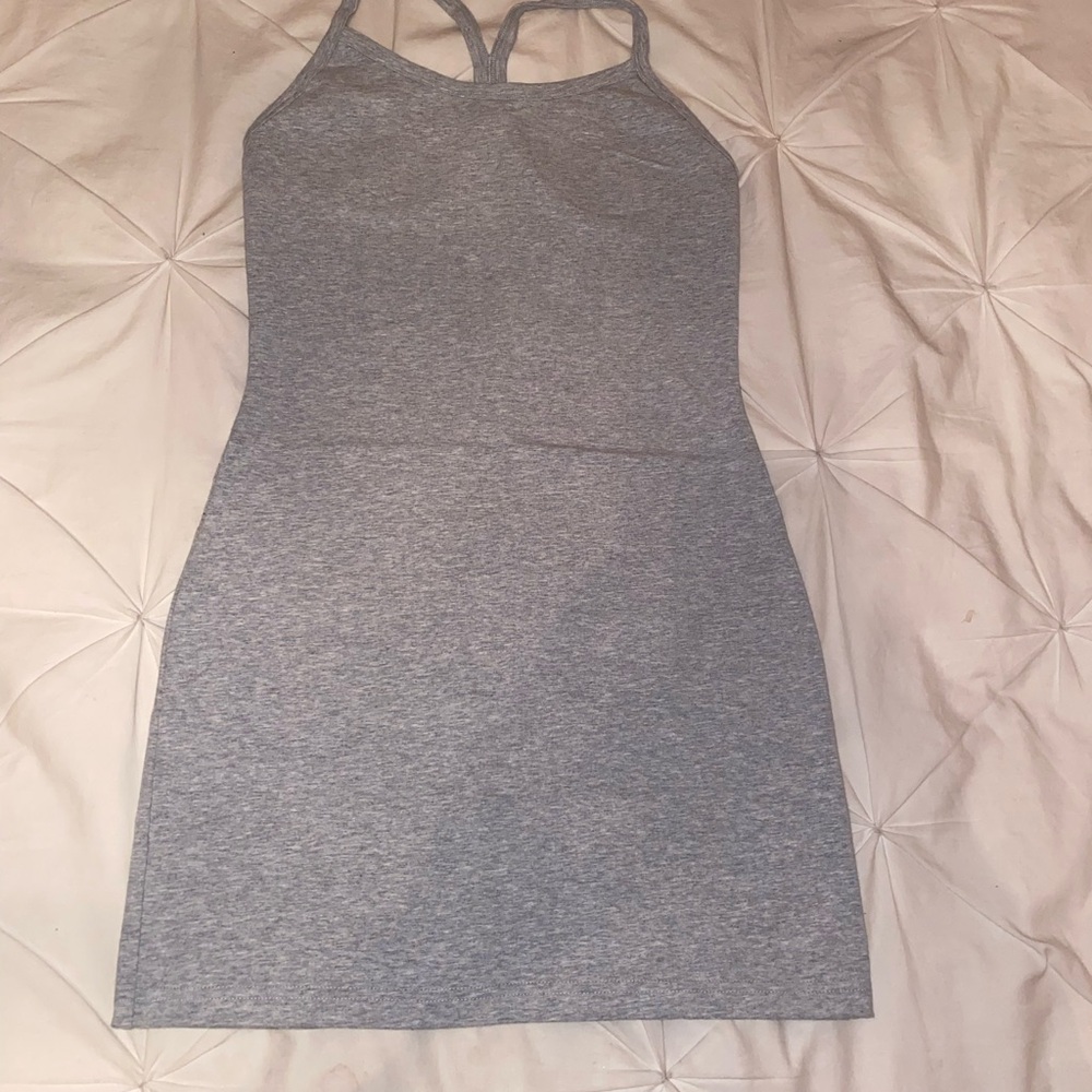 Gray TNA Dress
